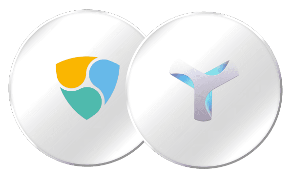 NEM and Symbol tokens side by side